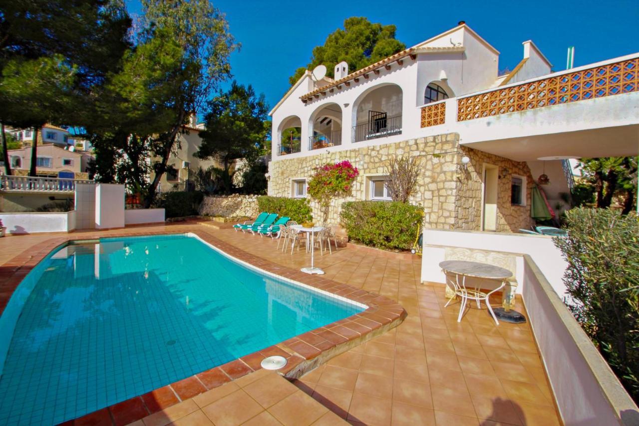 Dos Chicas - Sea View Villa With Private Pool In Moraira Teulada Exterior photo