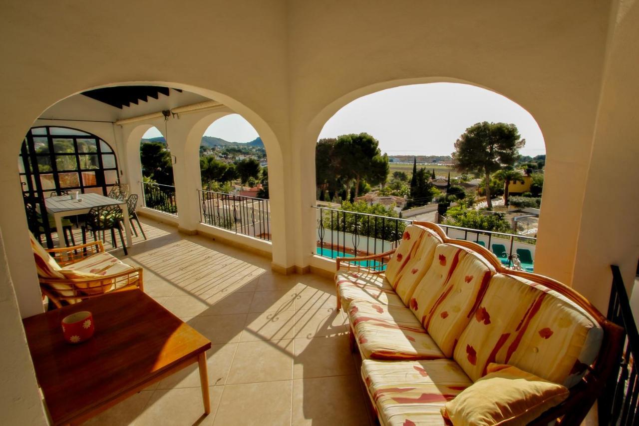 Dos Chicas - Sea View Villa With Private Pool In Moraira Teulada Exterior photo